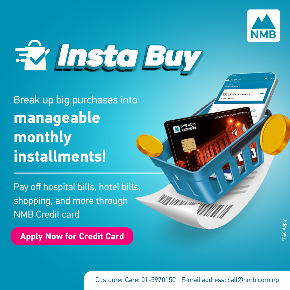 NMB Bank Enhances Credit Card Convenience with ‘NMB Insta Buy’